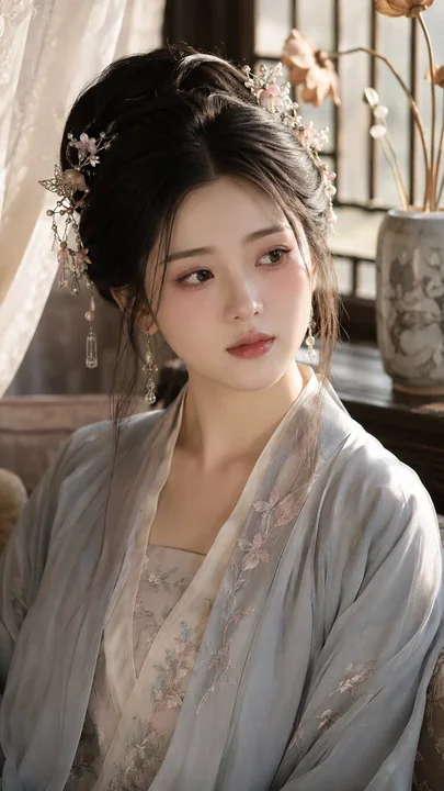 古风柔静美妆写真江南贵女