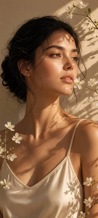 梦幻唯美主义超写实时尚美妆人像