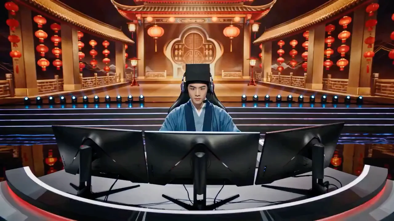Tang Bohu traverse le temps pour le défi esports du gala de la Fête du Printemps