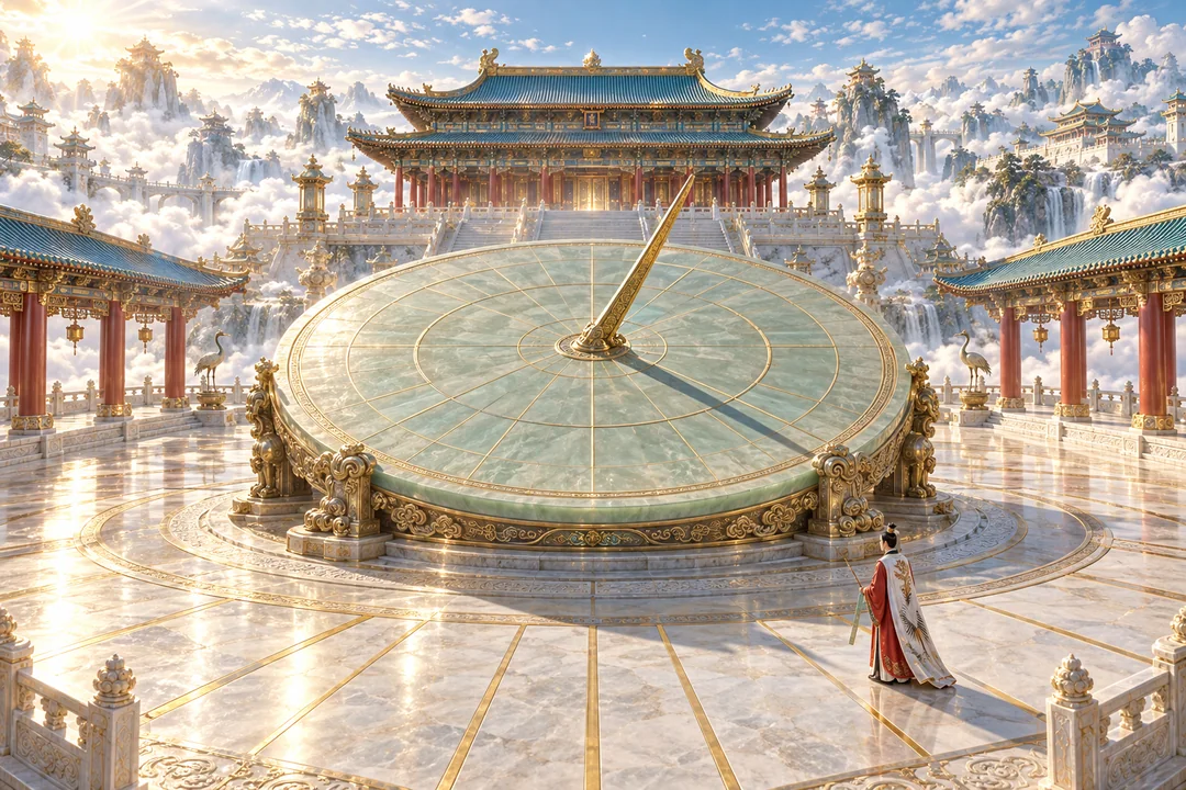 金晷天庭：司时仙官的一线定昼仪式