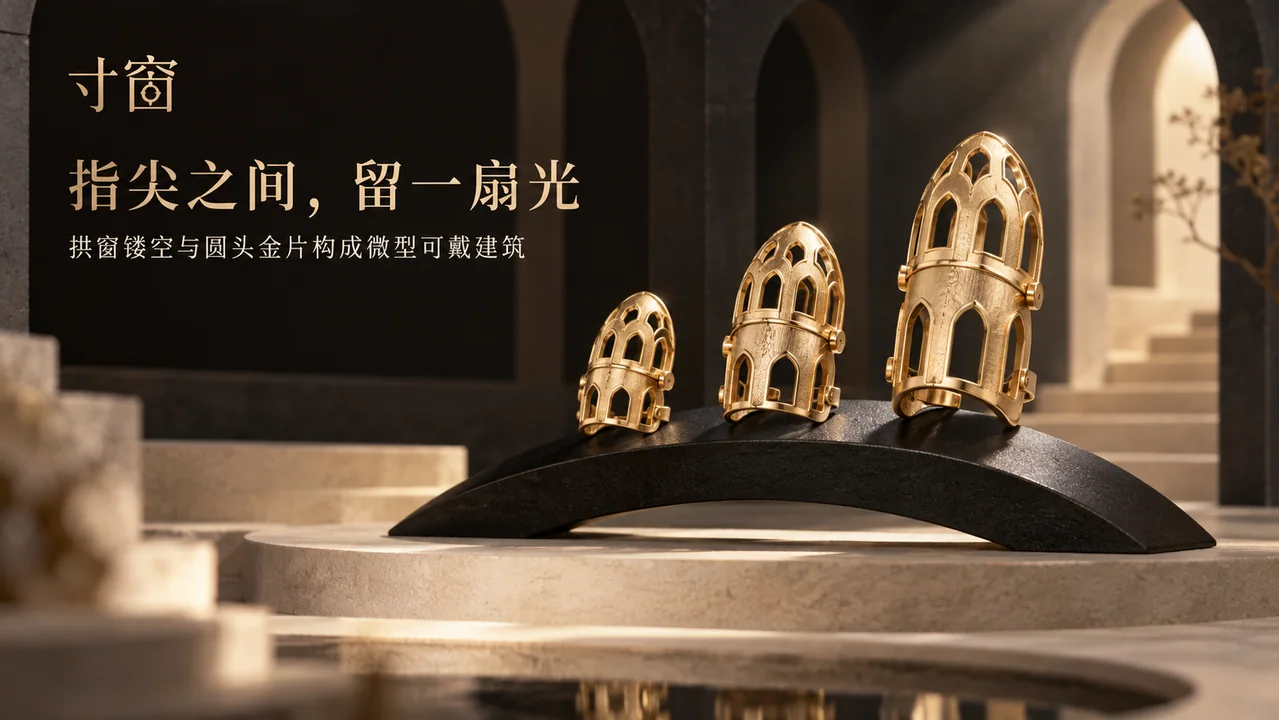 寸窗珠宝:指尖上的微型建筑美学