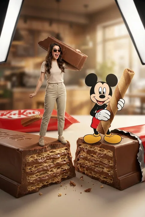 Гигантский KitKat и фэнтезийное приключение Микки