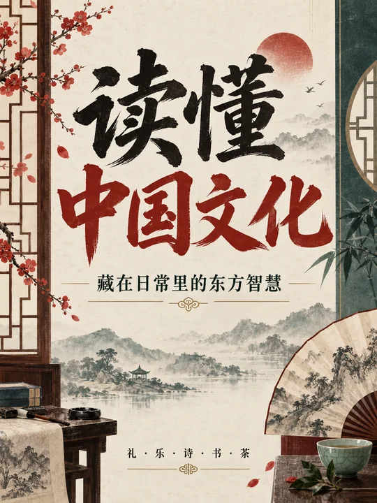 读懂中国文化:当代新中式极简美学海报