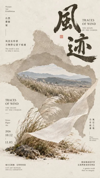 东方自然文化艺术海报设计
