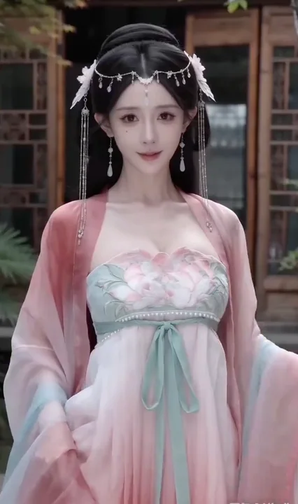 Vidéo de transformation en tenue Hanfu ancienne, exquise et pleine de charme éthéré et dynamique.
