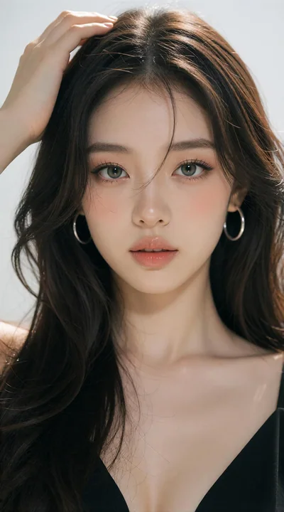 绝美优雅女性高级时尚人像摄影