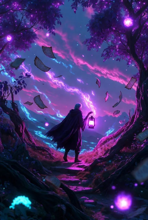 The Fantasy Storyteller and Dreams Guided by the Violet Flame