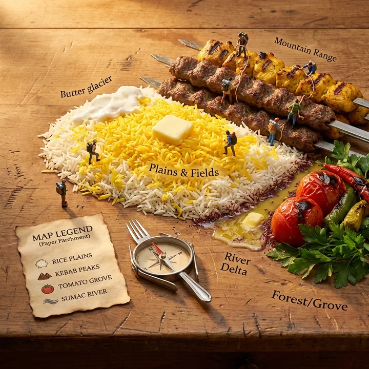 チェロの焼肉地形図:マイクロ探検家の登攀の旅