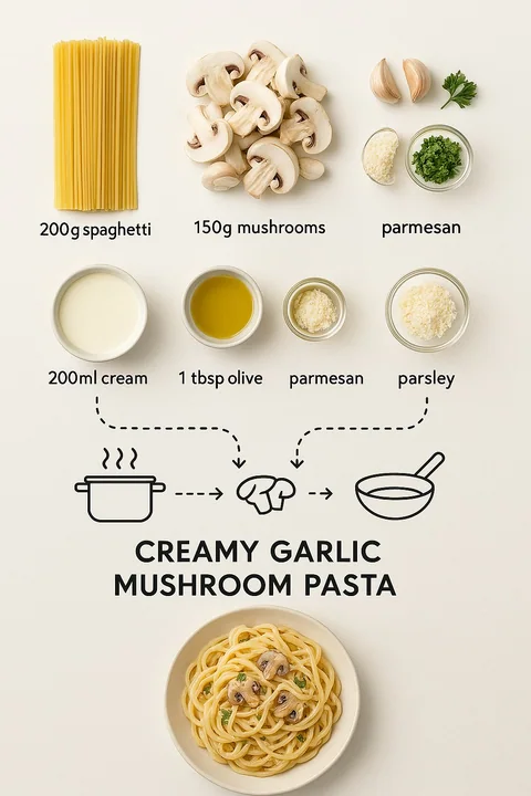 Création d'un infographie de recette