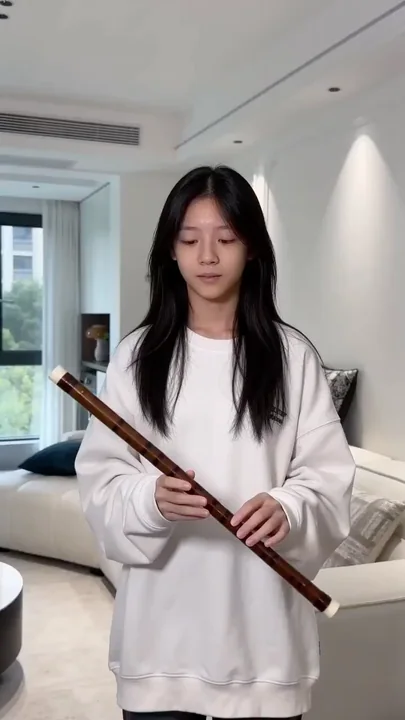 旋转竹笛的华丽变身瞬间