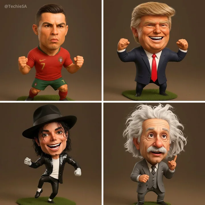 Hyper-realistic 3D comic portrait