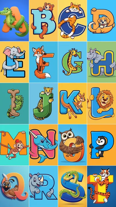 Animaux alphabétiques