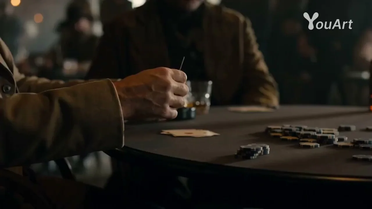 مأزق حياة أو موت في مقهى الغرب الأمريكي ذو الطابع السينمائي