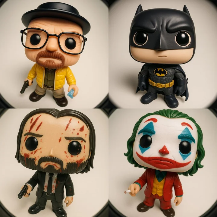 Фигурки из ПВХ в стиле Funko Pop