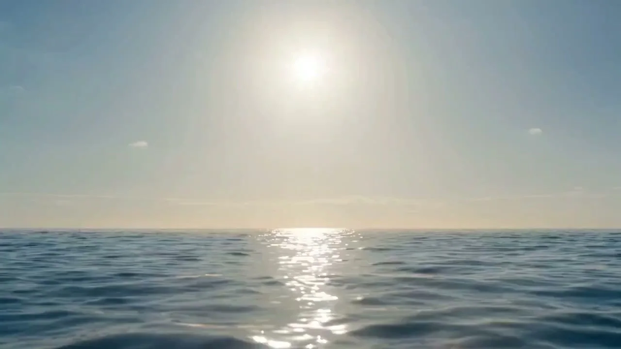 Une magnifique sirène émerge de l'eau et se métamorphose en un papillon élégant.
