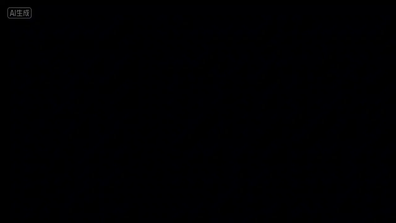 剑意破空,水墨混沌初开,动态字体特效。