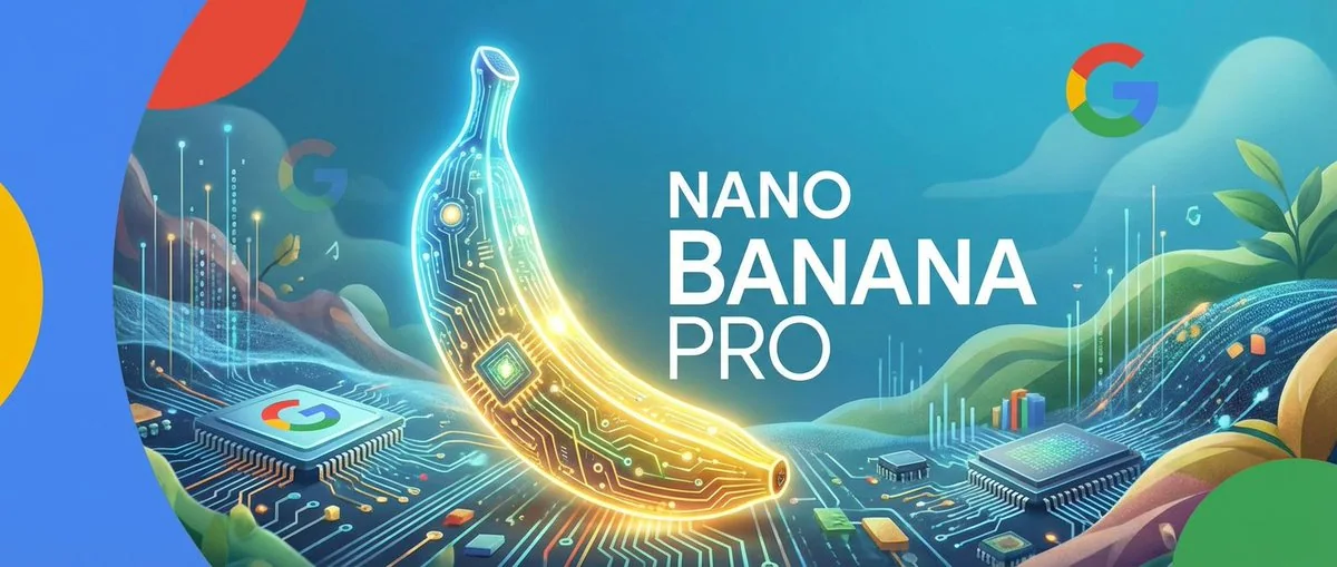眉栏科技感极简谷歌风Nano Banana Pro