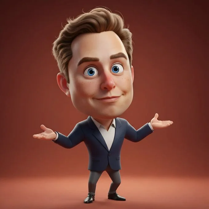 Turn celebrities into fun 3D cartoon portraits