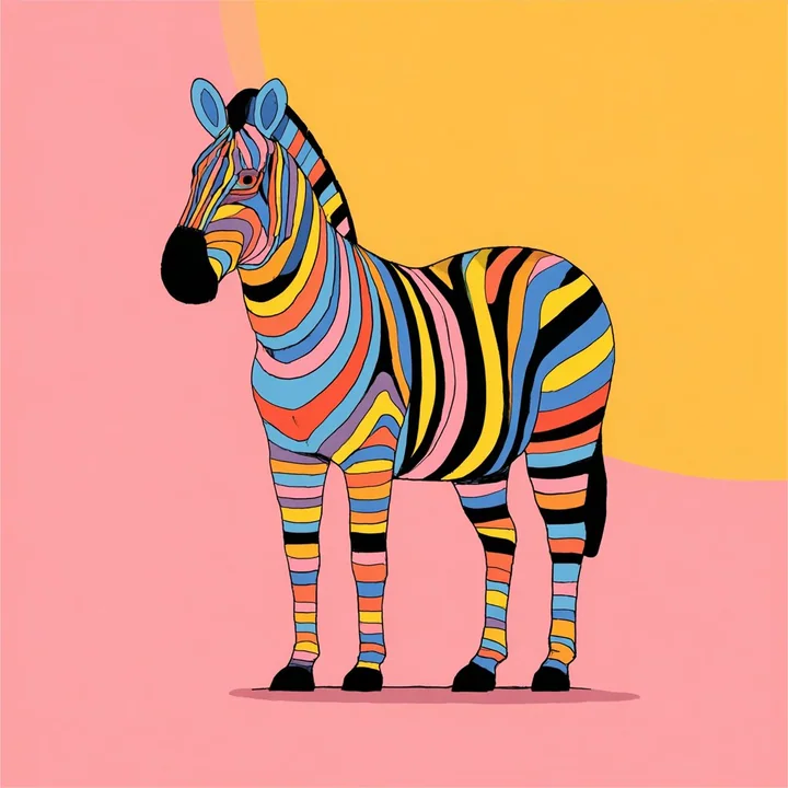 Cartoon illustration instantly transforms into 4K hyper-realistic photography masterpiece