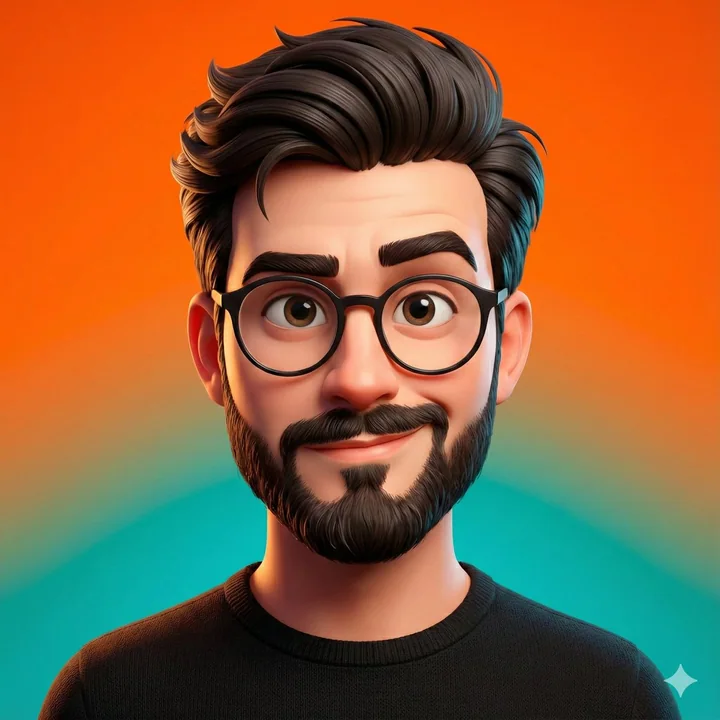 Stylized 3D character comic