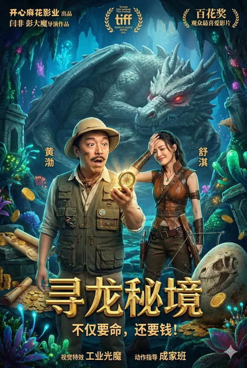 ファンタジー・アドベンチャー・コメディー ポスター - 龍を探して