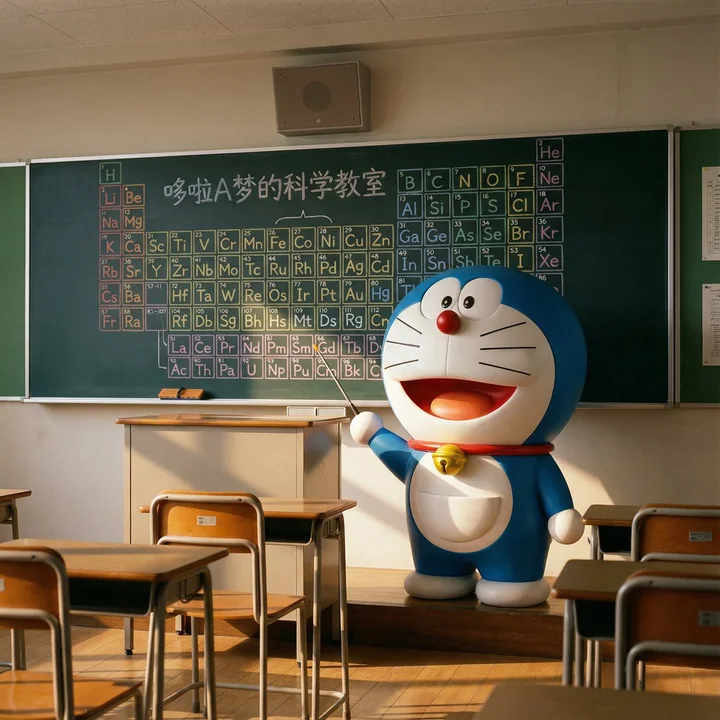 哆啦A梦上课