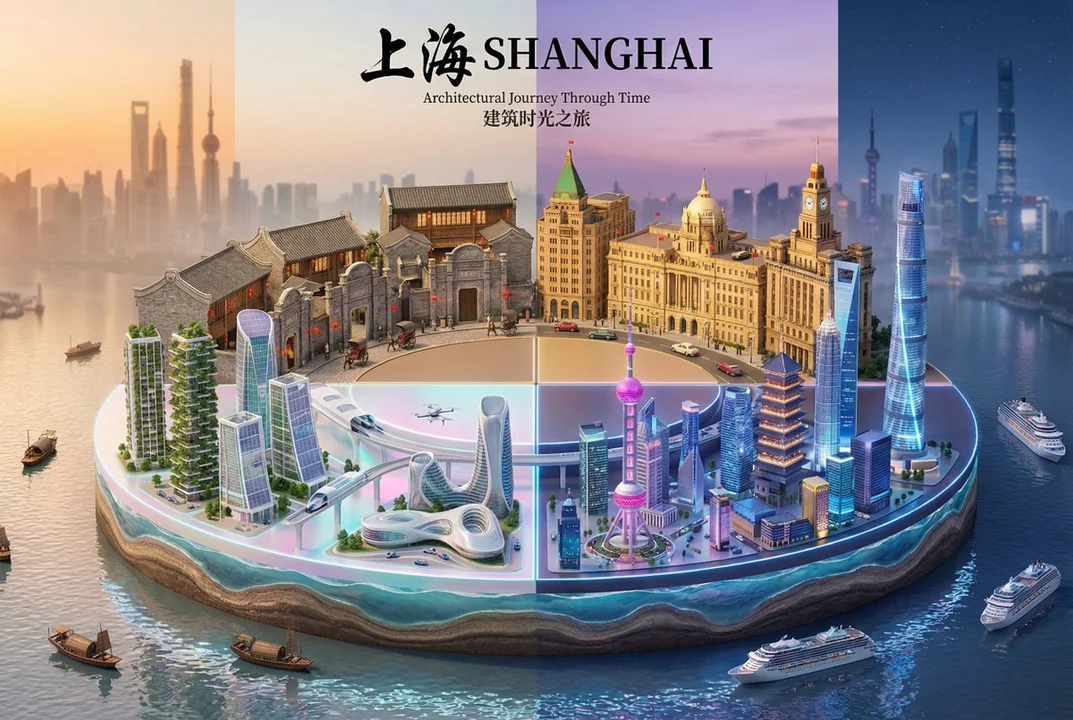 Shanghai 3D City Time Travel Experience