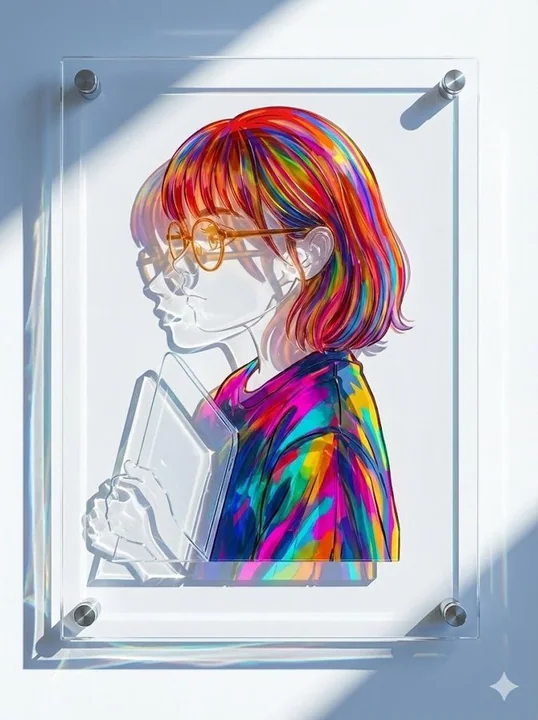 写真が美しいアクリルアートになります