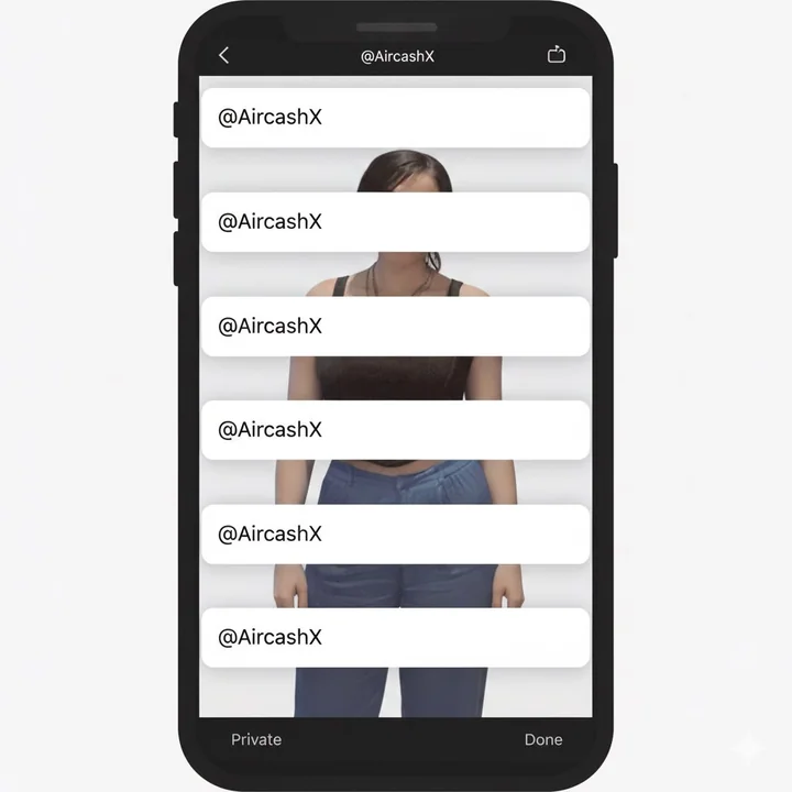 Portrait mode ultra-realistic fashion with misaligned browser window splits