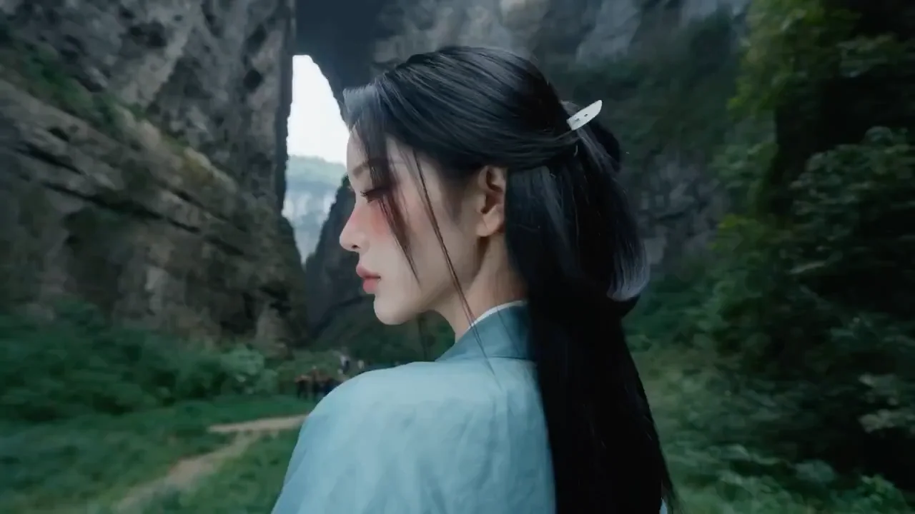 徐克スタイルの武隆天生三橋、絶景の武侠映画