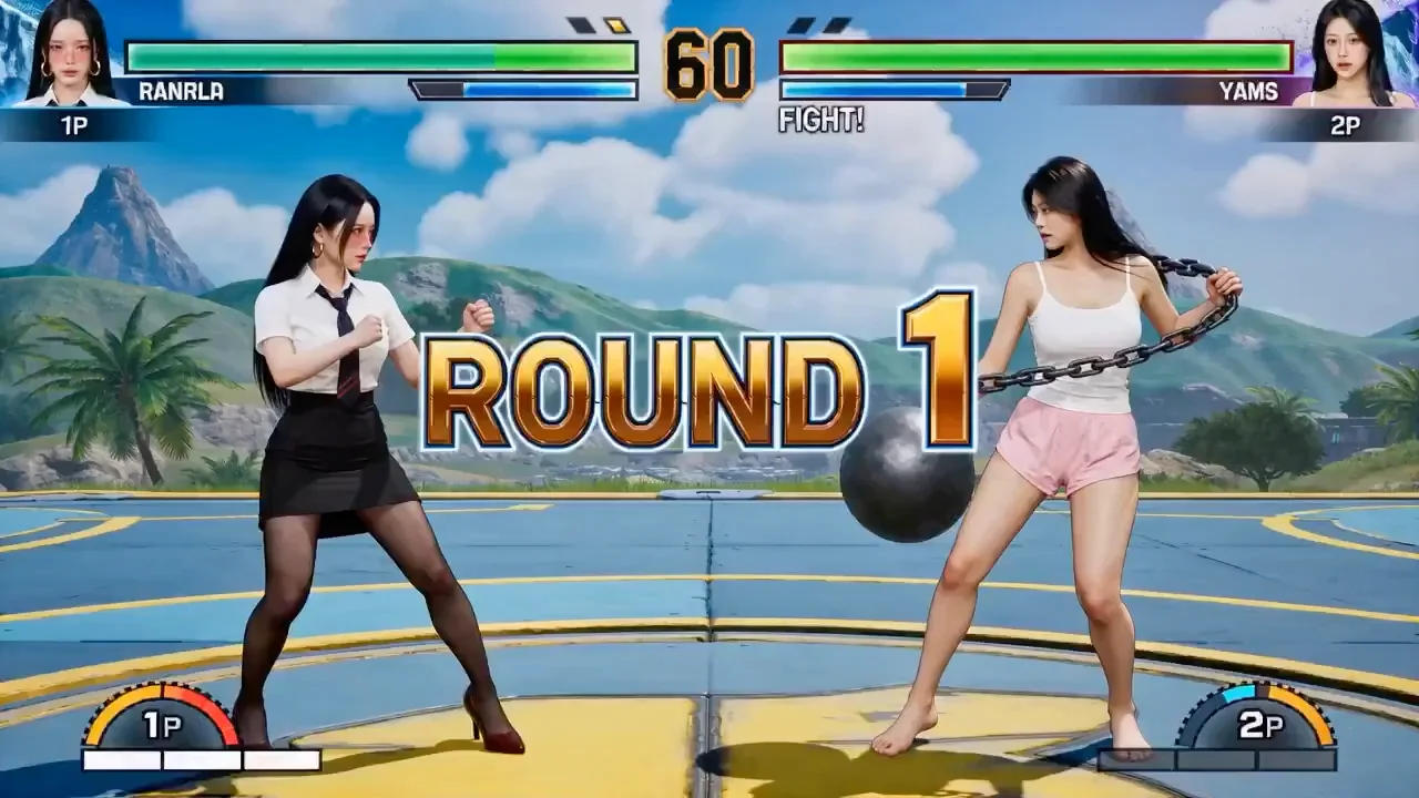Человек в реальности жестко показывает классическую битву из Street Fighter