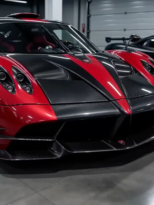 L'art de la séquence dynamique de supercars sous les lumières rapides