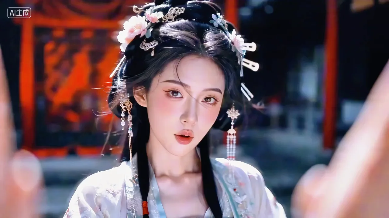 Ancient Style Sweet Romance: The Cold Prince Is Disarmed by the Girl's Teasing