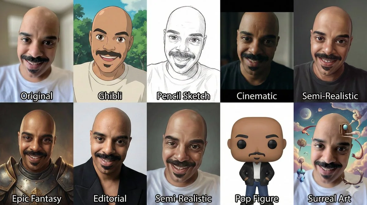 Découvrez différentes styles artistiques en une seule fois