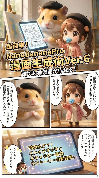 Chef-d’œuvre de bande dessinée cohérente au très long format, dans le style Nanobanana