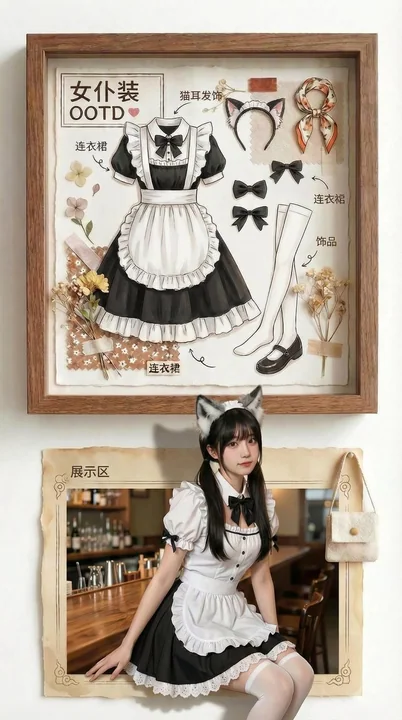 標本箱と現実のファッション美学の二重唱