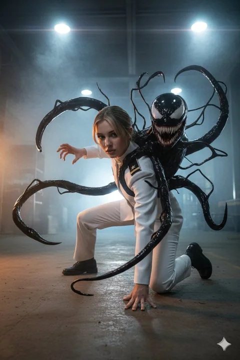 Style science-fiction sombre : l’instant ultra-brûlant de l’explosion du symbiote Venom