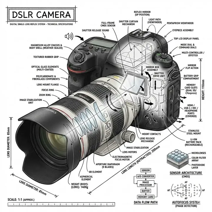 実際の写真に白黒の工事手描き注釈図解を重ねる