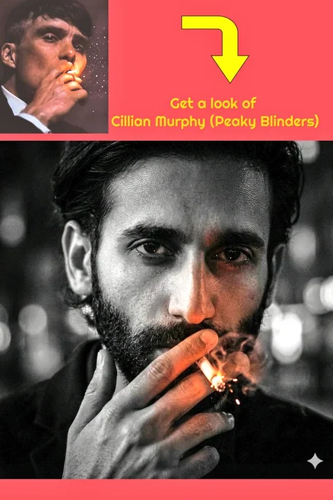 Regard profond illuminé par les étincelles des doigts et style film noir