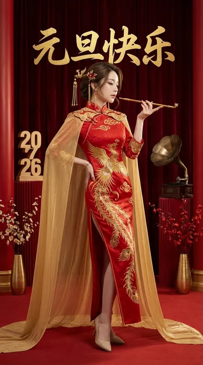 元旦特別編 - レトロチャイナドレスの名門風